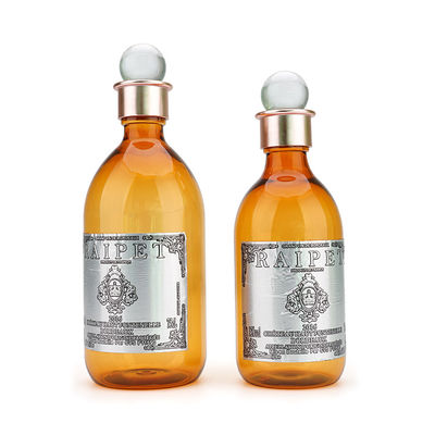 গুণ  380ml 500ml Body Wash Pump Bottle Plastic PET Shampoo Empty Bottles কারখানা