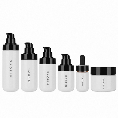 50ml 80ml 100ml 120ml বিলাসবহুল স্কিনকেয়ার সেট প্যাকেজিং প্রসাধনী ক্রিম জার পাত্রে