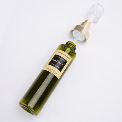 PETG সবুজ প্রসাধনী প্লাস্টিক বোতল ক্রিম জার 50g 100ml 120ml 150ml 200ml 200ml