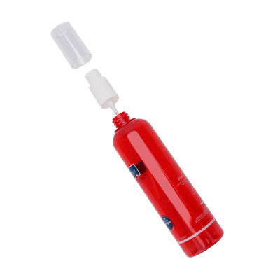 60ml 125ml 150ml ফেস স্কিন কেয়ার পাম্প স্প্রে রেড PETG প্লাস্টিক প্লাস্টিক লোশন বোতল