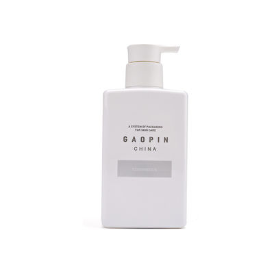 বডি লোশন পিইটি স্কয়ার হ্যান্ড সোপ পাম্প বোতল ড্রপার সিলিং