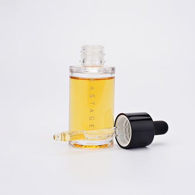 তরল 30ml প্লাস্টিক ড্রপার বোতল পুনর্ব্যবহারযোগ্য লাইটওয়েট ত্বকের যত্নের জন্য