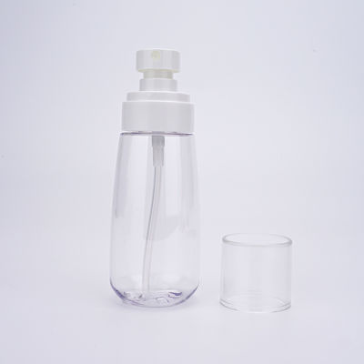 PETG 80ml 100 Ml ফাইন মিস্ট স্প্রে বোতল পরিষ্কার ডাস্ট কভার দিয়ে