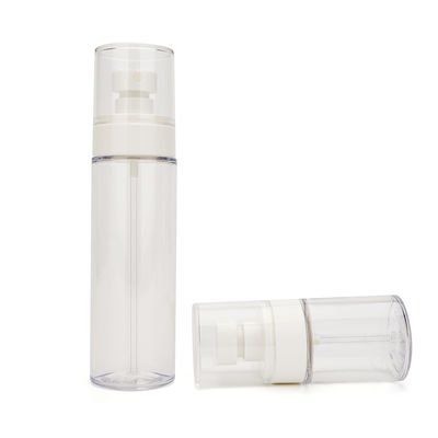 কাস্টমাইজড খালি প্লাস্টিক স্প্রে বোতল 100ml 50ml 120ml সাদা রঙ