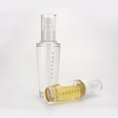 30ml 120ml প্লাস্টিক লোশন বোতল উচ্চ স্বচ্ছতা পুনর্ব্যবহারযোগ্য প্রসাধনী প্যাকেজিং