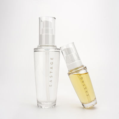 30ml 120ml প্লাস্টিক লোশন বোতল উচ্চ স্বচ্ছতা পুনর্ব্যবহারযোগ্য প্রসাধনী প্যাকেজিং