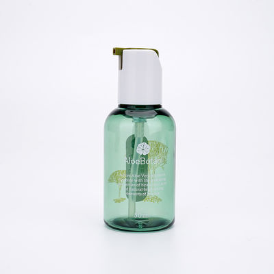 স্পিন লক কসমেটিক প্লাস্টিকের বোতল 50ml 100ml খালি ফেস ক্রিম জার্স