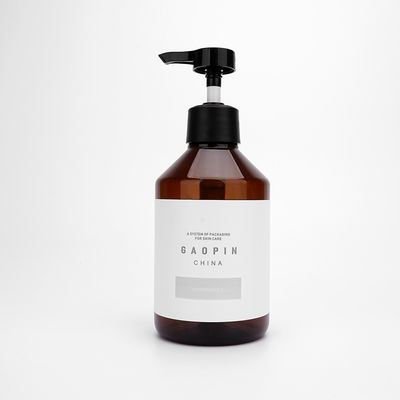 টেকসই খালি পিইটি প্লাস্টিক শ্যাম্পু বোতল 500ml 300ml রঙ কাস্টমাইজড