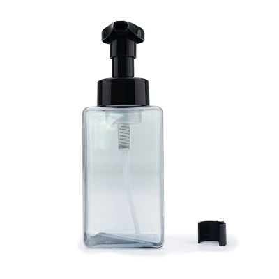 250ml 500ml প্লাস্টিক ফোম পাম্প বোতল / খালি হাত স্যানিটাইজার বোতল