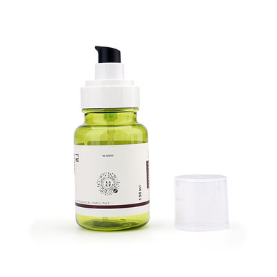 PETG স্কিন কেয়ার সেট জৈব উদ্ভিদ লোশন ক্রিম বোতল 130ml