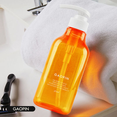 450ml PET প্লাস্টিক লোশন পাম্প বোতল প্যাকেজিং হ্যান্ড ওয়াশ লিকুইড শ্যাম্পু ধারক