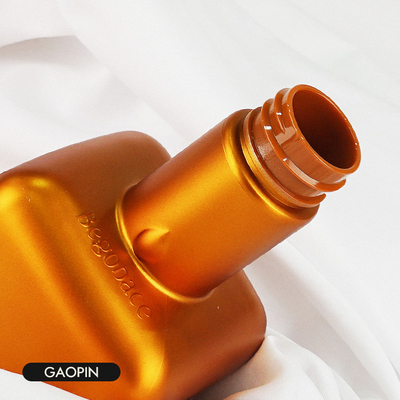 পাম্প খালি স্ক্রিন প্রিন্টিং সহ অ্যাম্বার 500ml পোষা প্লাস্টিক স্প্রে বোতল